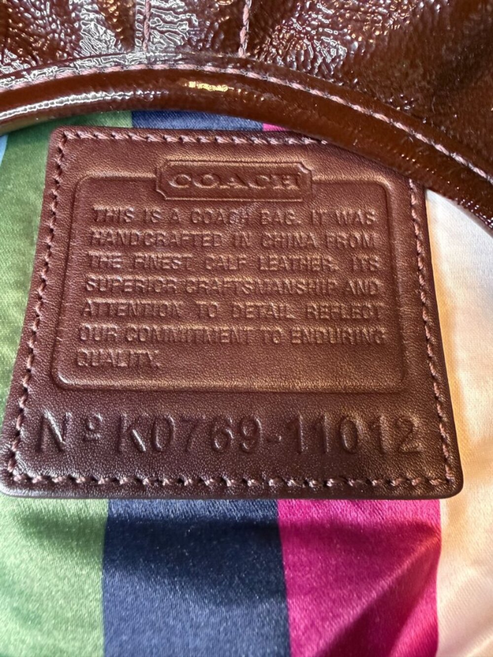 Coach Legacy Ergo 2007 Shoulder Tote Bag - Picture 2 of 11